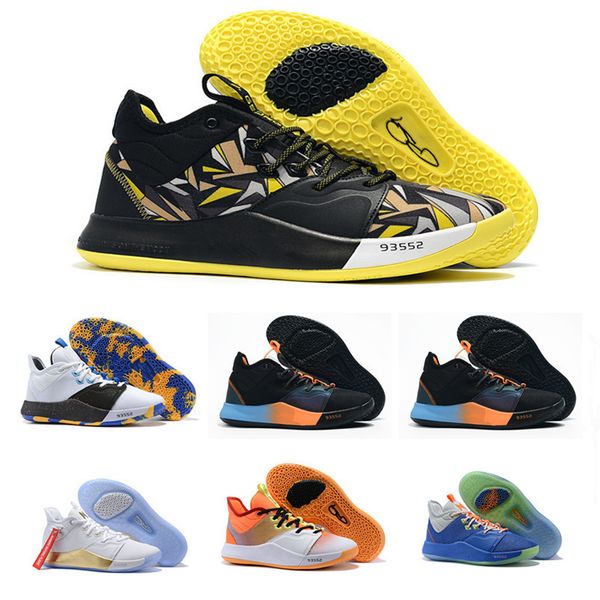 

2019 paul george pg 3 3s palmdale iii p.george sports basketball shoes pg3 starry blue red black yellow sneakers size40-46