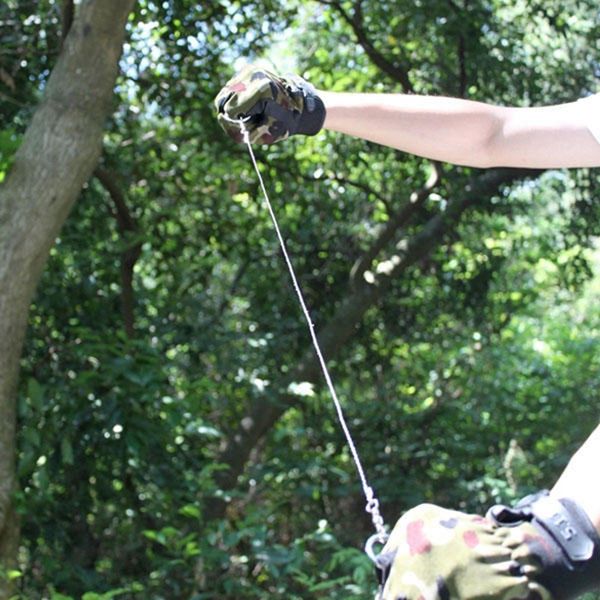 

garden hand steel trimming saw outdoor portable survival chain saw