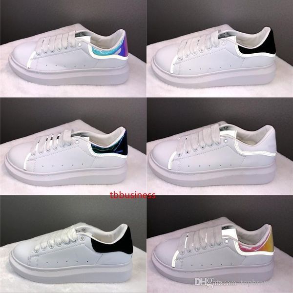 

2020 black white reflective platform casual designer shoes golden red navy snake skin men women luxury fashion sneakers des chaussures