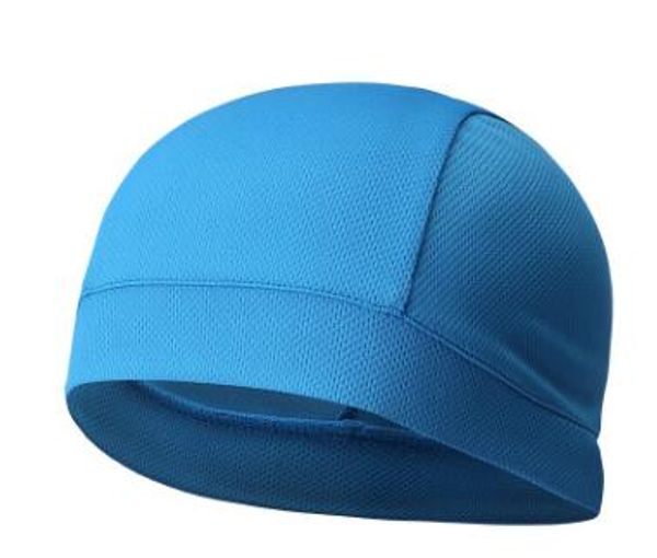 

cycling bicycle hat men women cycling caps breathable under helmet liner cap with outdoor sport, Black