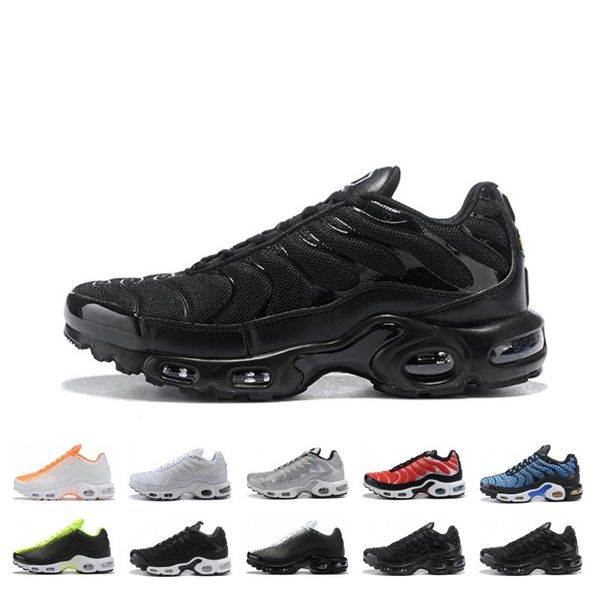 

new releases plus se mens running shoes volt greedy oreo core black triple white silver bullet designer trainer sports sneakers