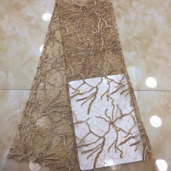 

gold french net lace fabric with sequins latest african guipure lace fabric with embroidery, Pink;blue
