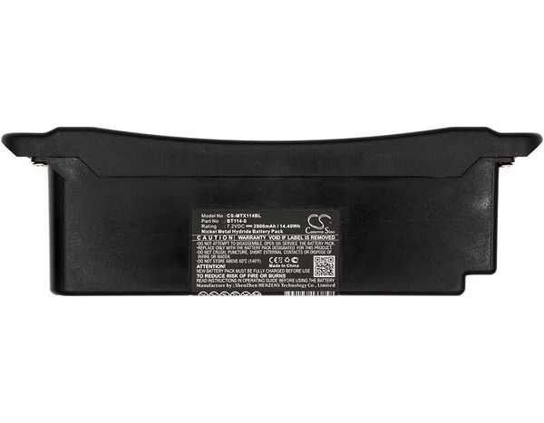 

cameron sino 2000mah battery bt114-0 for magnetek bt114-0
