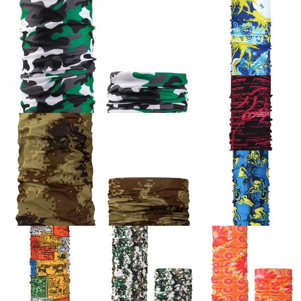 

mnwgo headband 3d sport neck skull bicycle fishing scarf bandanas shield face mask stock bandana balaclava ring scarf bicycle headwear, Black