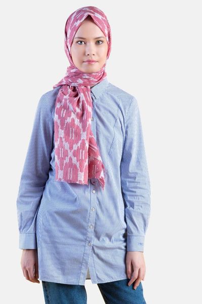 

u. s. polo emp pes cotton cutout uspa2548 v2 80*190 women foulard 324uspa2548 v17, Blue;gray