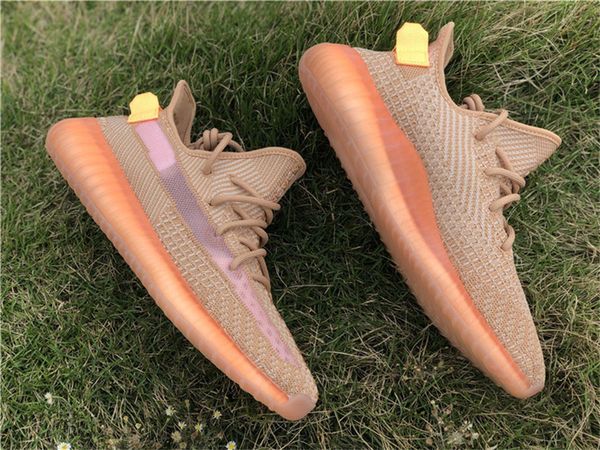 

2019 Аутентичные 350 V2 Глина EG7490 Kanye West Man Женщины Кроссовки True Form EG749 Гиперпространство EG7491 Статическая EF2905 Спортивная обувь с коробкой