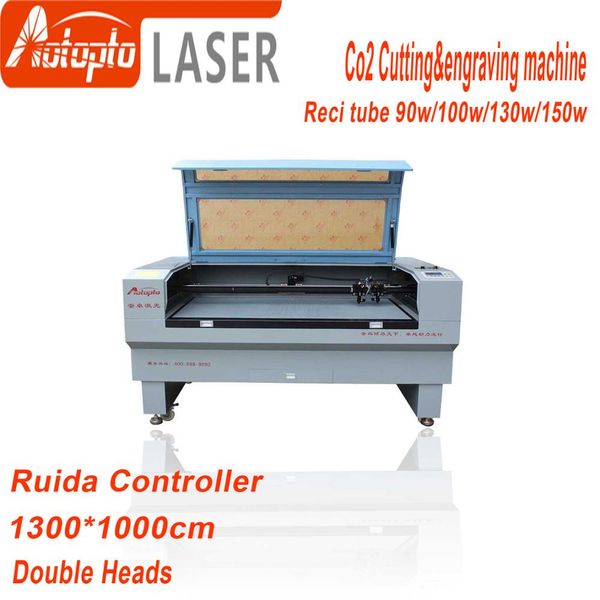 

reci tube100w 130w 150w 1310 laser engraver ruida 6442s laser engraving cutting machine woodworking wood plywood acrylic leather