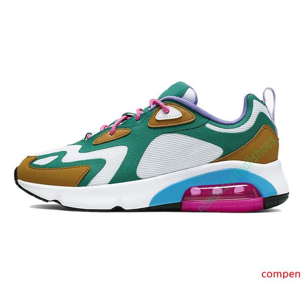 

200 running shoes men desert sand mystic green triple black world stage royal blue women designer sneakers outdoor cushion sport trainers