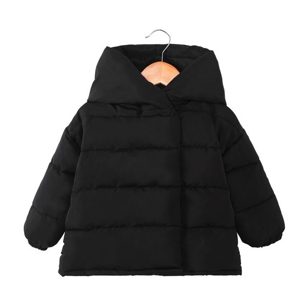 

chifuna нового твердой капюшон хлопок одежда куртка пальто сгущает зима верхней одежды пальто костюм дети пальто девушка одежда unisex, Blue;gray