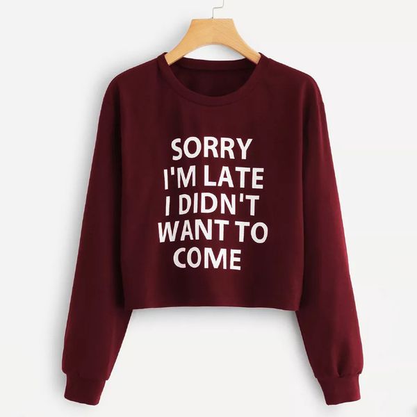 

толстовки женщин печатных букв толстовка с длинным рукавом пуловера дама толстовка с капюшоном moletom feminino 18sep13, Black