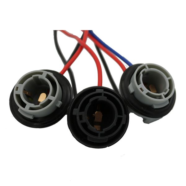 

ysy 2 x 1156 7506 p21w ba15s светодиодные лампы гнездо жгут вилки женский держатель адаптер разъем ba15s лампы лампы провода кабели