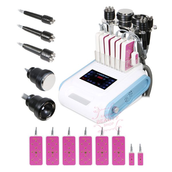 

6in1 40k ultrasonic cavitation rf bipolar cellulite removal slimming vacuum weight loss beauty equipment for salon use