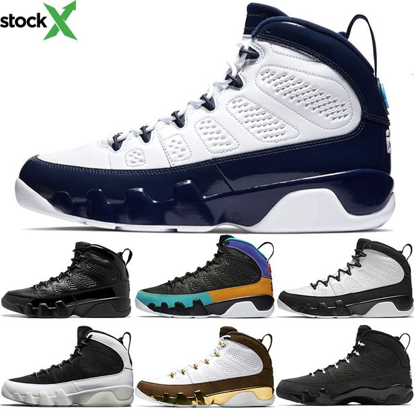 

9s мужская баскетбольная обувь 9 unc dream it do it breed la oreo темно синий тур желтый спортивные кроссовки кроссовки размер 8-13