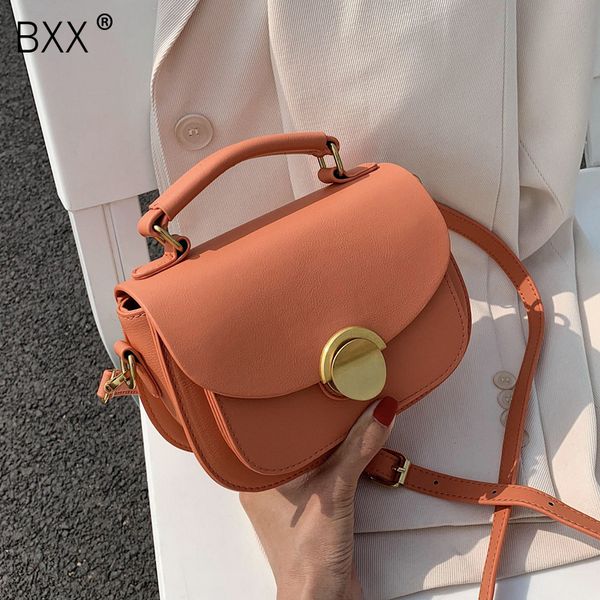 

bxx] solid color кожа pu crossbody сумки для женщин 2020 мода плеча сумки lady summer тотализаторы и кошельки hm098