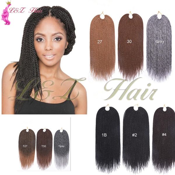 2020 Synthetic 3x Big Box Crochet Braids Senegalese Twists