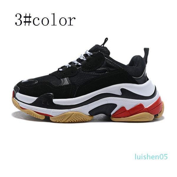 

the latest fashion designer shoes fashion paris 17 fw casual of triple s sneaker mens women black pink white sports sneakers size al05