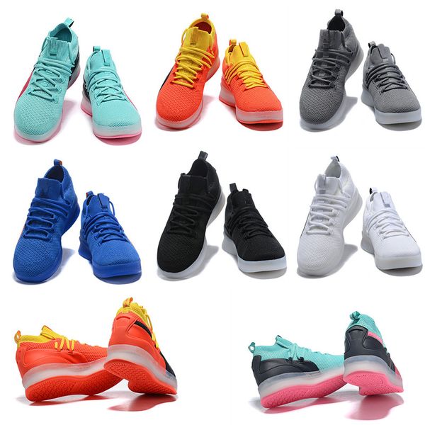 

2019 ocean drive clyde court disrupt basketball shoes for black white grey blue mens trainers training sneakers size 40-46