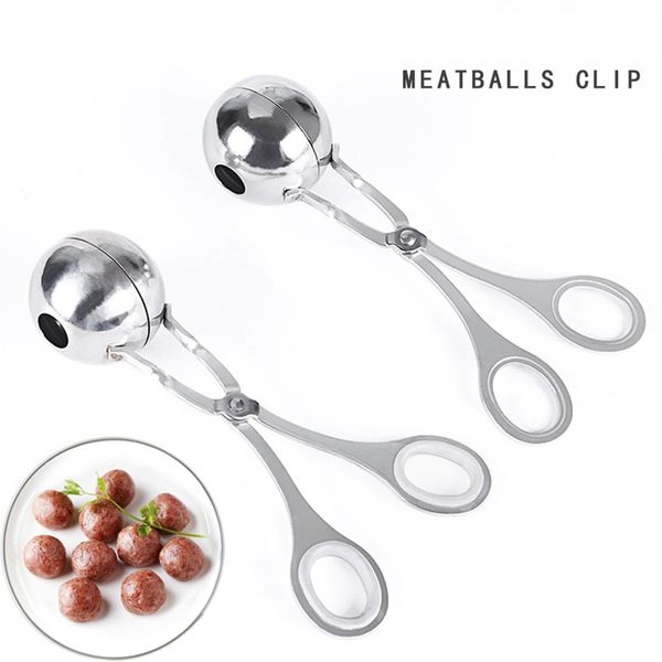 

kitchenware meatballs clip stainless steel kitchen diy craft meat baller cookie dough meatball scoop large
