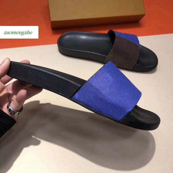 

mule slippers flat designer shoes slippers flexible rubber outsole slide slippers for men and women size40, Black