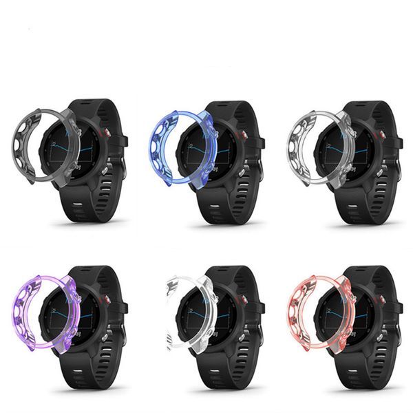 Ленты раковины TPU для Garmin Fenix ​​5x 5s 5 плюс протектор мягкий защитный тонкий часы защитный чехол обложки бассейна аксессуары