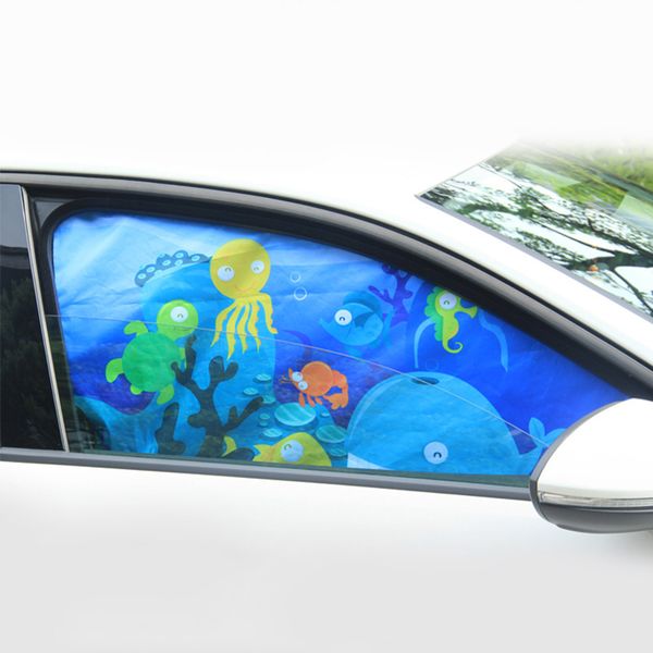 

1pcs adjustable magnetic car side window sunshade curtain window sun visor protector universal for baby children