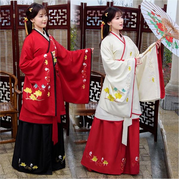 Fato tradicional chinesa fada elegante vestido de TV desempenho desgaste do estágio do filme Mulheres Hanfu Tang Terno vestido de princesa antigo chinês