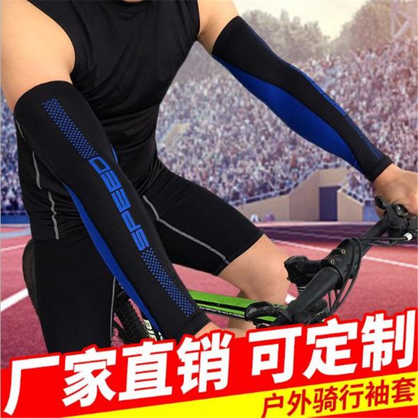 

1pair=2pcs sports sleeves qx009 summer uv protective cycling arm sleeves breathable climbing basketball fishing, Black;gray