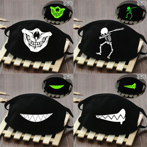 

muerte skull half mask skull face cover glow in the dark tactical skeleton mask muerte skull beidiensport eazbj, Black