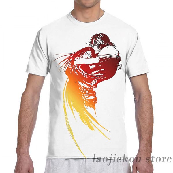 

final fantasy 8 logo men t-shirt women all over print fashion girl t shirt boy tees short sleeve tshirts, White;black