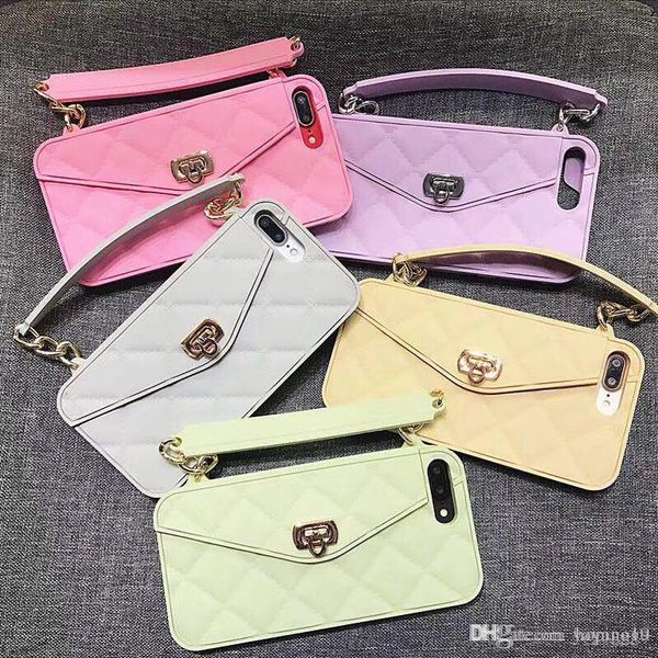 

wholesale sell card wallet phone case for iphone x 6 6s 7 8 plus handbag 6s silica gel anti-falling shell for iphone xs max cover