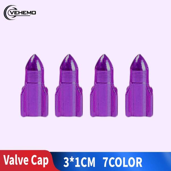 

vehemo rocket shape wheel tyre tire valve caps stems air cover car truck bike