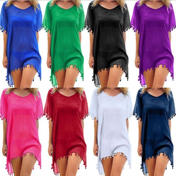 

женщины платья женщины дизайнерская одежда прикрывают lace hollow крючком купальник пляж платье женщины дамы шифон купальный костюм пляжная, Black;gray