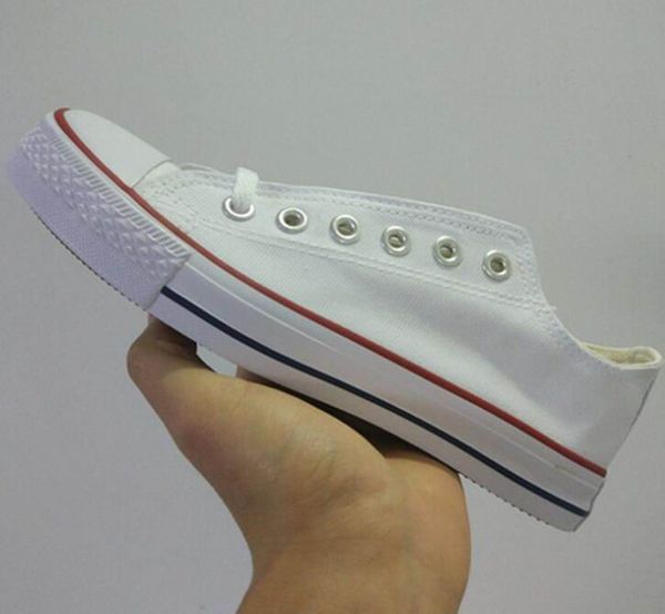 

drop shipping 2019 high-quality classic low-& high-canvas casual shoes sneaker men's /women's canvas shoes size eu35-45 retail, Black