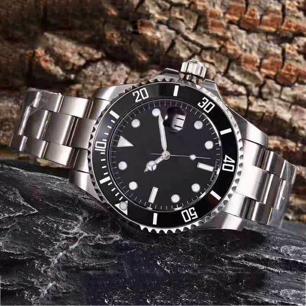 

Керамическая рамка Роскошные мужские часы из нержавеющей стали ремешок Мужчины 2