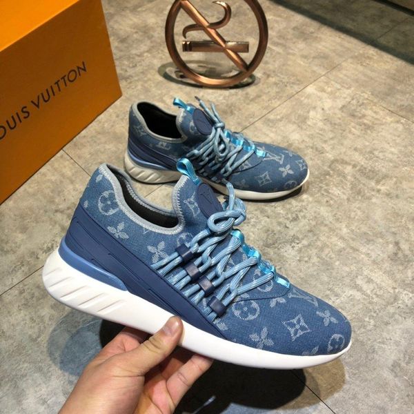 

wan21 new limited edition french series high-end men s casual shoes, men s boots fashion sports shoes, original shoebox delivery 38-44, Black