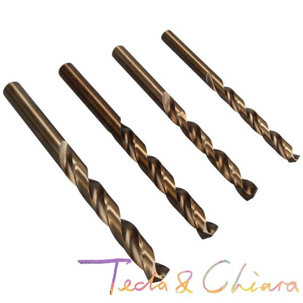 

0.8mm 0.9mm 1mm - 5mm -10mm - 16mm hss-co m35 cobalt steel straight shank twist drill bits for stainless steel ing