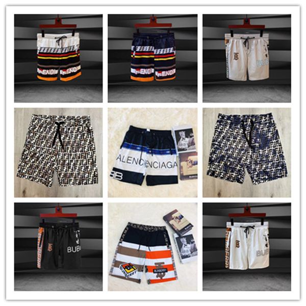 

2020 designer mens beach short mens fashion designer beach pants swimwear men's shorts jogger street pants swim board shorts m-3xl, White;black