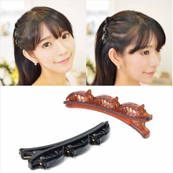 Women Classic Double Hair Pin Clips Barrette Comb Hairpin Cute