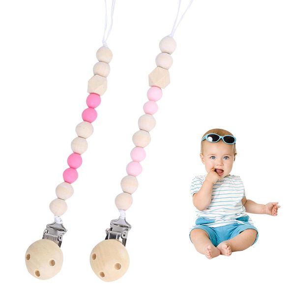 

nipple baby comfort wooden pacifier clip pacifier chain toy no off chain