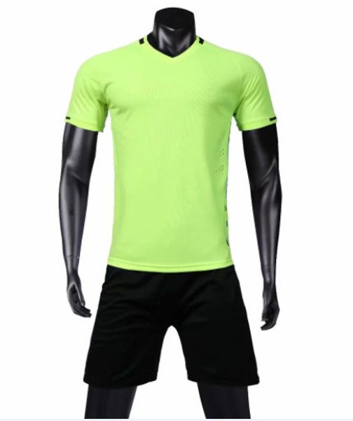 

new arrive blank soccer jersey #705-1901-85 customize quick drying t-shirt uniforms jersey football shirts, Black;yellow