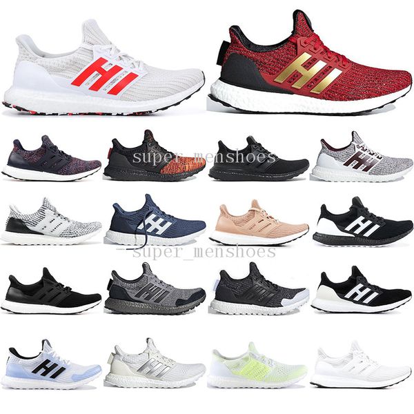 

with socks ultra running shoes 3.0 4.0 men women sneakers blue triple black red stripes ultraboost breathable sport shoes trainers 3