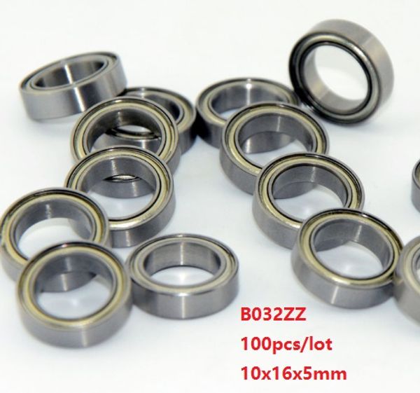 100 teile/los B032ZZ B032 ZZ 10x16x5mm Rillenkugellager 10*16*5mm