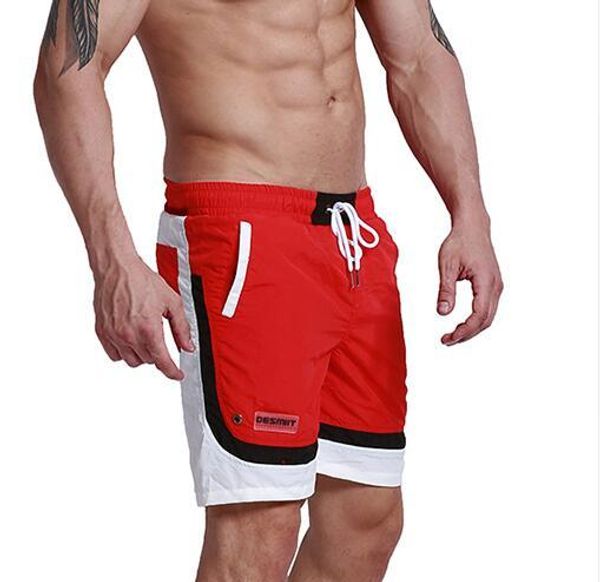 

пляж sexy men shorts отдых на море мужчины совет короткие быстрый сухой эластичный пояс шорты activewear подкладка liner шорты для мужчин ко, White;black