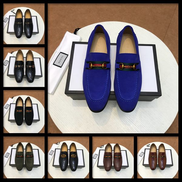 

19ff fashion man formal shoes breathable leather personality men business dress loafers oxford wedding shoes, Black
