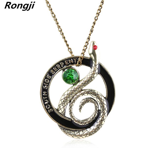

riverdale southside serpents necklace snake crown pendant zinc alloy jewelry accessories, Silver