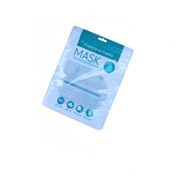 

factory selling new product non medical reusable plastic self sealing ziplock bag for face mask packing