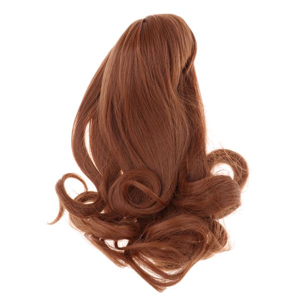 Stylish Curly Hair Wig Long Hairpiece For Sharon Doll For Dollfie 16inch Girl Doll Hairstyle Custom Making Accessory Brown Uk 2019 From Tengdingbaby
