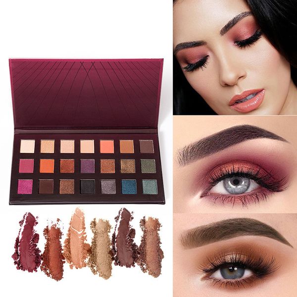 

21 colors eyeshadow pallette makeup tools cosmetic matte eyeshadow cream makeup palette shimmer set maquiagem 10w10