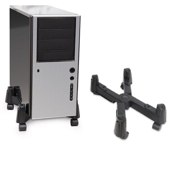 Adjule Width Desktops Computer Towers Holder Type X Cases Cooling Stand With Wheels Moveable Hosts Tray Foldable Lcd Monitor