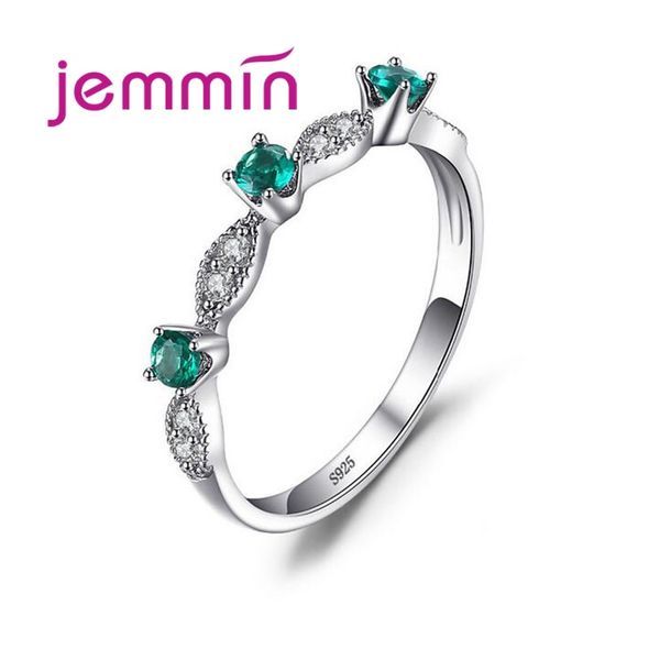 

s90 silver colour ring polular jewelry blue crystal prong setting jewelry for girls appointment, Golden;silver